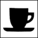 Modley & Myers page 110, Swedish Standard Recreation Symbols (SSRS): Pictogram Coffee Shop