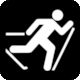 Pierce, T. (1996): The International Pictograms Standard, page 136, Pictogram Cross-country Skiing, Esqu de fondo