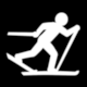 Andermatt Sedrun Piste Ski Map: Pictogram Pictogram Cross-country Skiing Classic (Langlauf klassisch, sci di fondo classico)