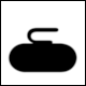 SWISSTRAFFIC Pictogram No 8-5: Curling