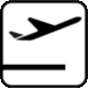 Pictogram Departures (D�parts) from A�roports de Paris: PARIS-Charles de Gaulle Airport (Terminal 1)