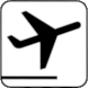 All Japan Airport Terminals Association (AJATA) Pictogram No 2: Departure