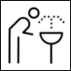 Pictogram Drinking Fountain (Westfield Shopping City South, Austria)