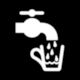 Parcs Nationaux de France, 2014, Pictogram No 121: Drinking Water (Eau potable)