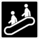 Pictogram SIS-43b: Escalator (Escaleras elctricas) from Mexico City