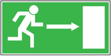 Pictogram examples: Emergency Exit