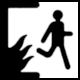 Emergency Exit Pictogram by Kapitzki