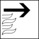 Summer Olympics Munich 1972: Pictogram Vehicle Evacuation Route