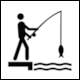 Pictogram Angling Water (Horg�szv�z) from KRESZ, Hungary