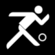 Pictogram No 124: Football (Ftbol). Argentina Sealtica Turstica Nacional 2006, by Cnovas Eduardo