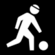 City of New York, Brooklyn Bridge Park: Pictogram Soccer