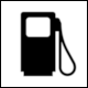 Road Sign Pictogram: Gas Station (Tankstelle), RWBA 2000