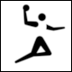 Summer Olympics Tokyo 2021: Pictogram Handball