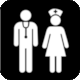 Universal Symbols in Health Care, Testdesign: Pictogram Health Services