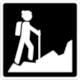 Pictogram SIT-40: Mountaineering (Montaismo) from Mexico City