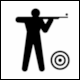 Traffic Sign Symbol No 10312 Shooting Range / Strelče (Slovenia 2015)