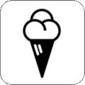 D'source Pictogram Ice Cream by Prof. Ravi Poovaiah, India