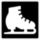 Pictogram SIT-68b: Ice Skating (Patinaje sobre hielo) from Mexico City