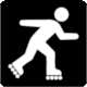 Sagamihara Map Symbol: Inline Skating