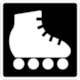 Pictogram SIT-68a: Skating (Patinaje) from Mexico City