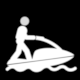Parcs Nationaux de France, 2014, Pictogram No 130: Jet Ski