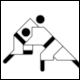 Abdullah & Hbner page 72, Summer Olympics Munich 1972: Pictogram Judo