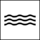 Pictogram Lake or River (Lago o ro) from Extremadura