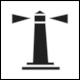 Pictogram Lighthouse (Faro) from Galicia