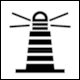 Pictogram No 19 Lighthouse (Cabo) from Portugal