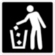 Pictogram SIS-7: Waste Disposal (Depsito de basura) from Mexico City