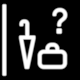 Cologne/Bonn Airport (CGN) Terminal Guide (Flughafen Kln Bonn Terminal-Wegweiser): Pictogram Lost Property Office (Fundbro)