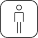 Acropolis Museum Map Leaflet: Pictogram Men's Toilets