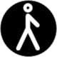 Map Symbol No 4: Toilet for men (Nigel Holmes for Smithsonian Institution, 2002)