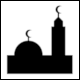 Pictogram PI KI 022: Mosque (Symboler - Mosk� PI KI 022)