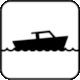 Pictogram Motorboat (Lancha) from Chile