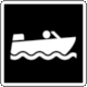 Parks Canada Pictogram No 6-4-212: Motorboating