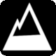Icon: Mountain by Ecelan (Icono de monta�a, Wikipedia)
