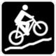 Pictogram Pict-75: Mountain Bike (Vlo de montagne) from Qubec