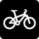 Queensland Government Parks and Forests Maps: Pictogram Mountain Biking