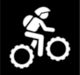 Pictogram Mountain Bike Route (Piesendorf)