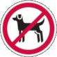 Parks Canada Pictogram 1-1-001: No Dogs