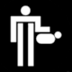 Takahashi page 87, Pictogram No 22: Changing Room. Skandia 1998. Design: Gabor Palotai
