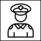 �le-de-France mobilit�s Pictogram No 0039952: Police