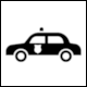 Pictogram SP-53c: Police (Polica) from Mexico City Road Sign