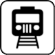 Pictogram Railway Station (Bahnhof), Tourismusverband Naturparkregion Reutte