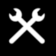 Pictogram No 12: Garage (Taller mecnico). Argentina Sealtica Turstica Nacional 2006, by Cnovas Eduardo