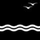 Pictogram No 94: Rivers and Lagoons (Rios y lagunas). Argentina Sealtica Turstica Nacional 2006, by Cnovas Eduardo