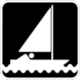 Pictogram No Pict-36: Sailboat (Embarcation  voile); from Qubec