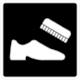 Pictogram SIS-33: Shoeshine (Aseo de calzado) from Mexico City