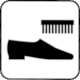 All Japan Airport Terminals Association (AJATA) Pictogram No 32: Shoe-shine